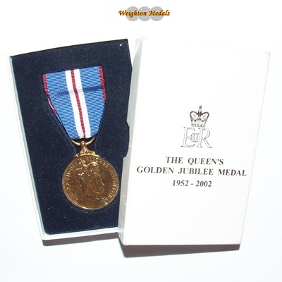 2002 Golden Jubilee Medal